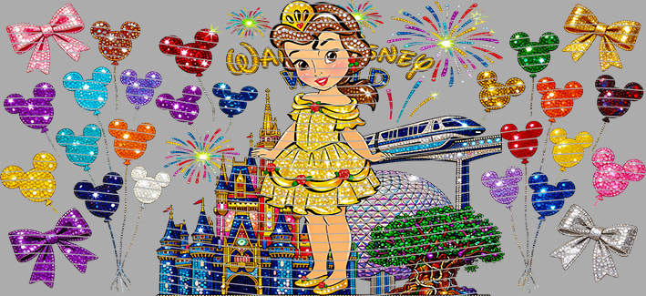 16oz Disney style-D-3525